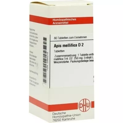 Apis mellifica D 2, 80 pc