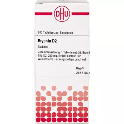 BRYONIA D 2 Tablettes, 200 pc BRYONIA D 2 Tablettes, 200 pc
