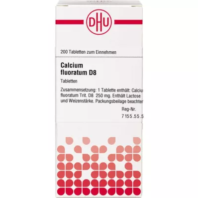 CALCIUM Fluorad D 8, 200 pc CALCIUM Fluorad D 8, 200 pc