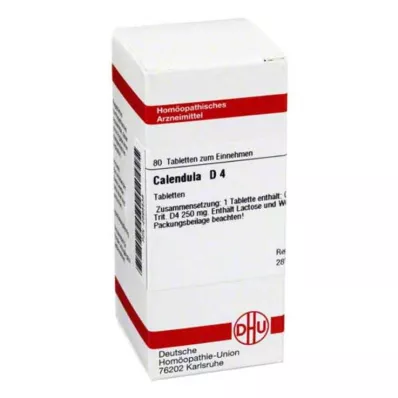 CALENDULA D 4 comprimés, 80 pcs