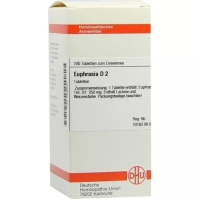EUPHRASIA D 2 Tablettes, 200 pc