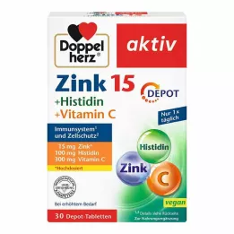 DOPPELHERZ Comprimés de zinc + histidine à action retardée, 30 pcs