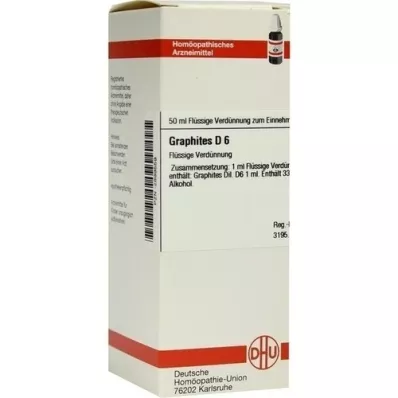GRAPHITES D 6 Dilution, 50 ml
