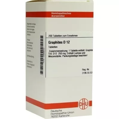 GRAPHITES D 12 comprimés, 200 pc
