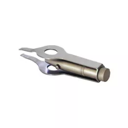 NIPPES Pince à épiler en acier inoxydable avec lumière n° 767E, 1 pièce