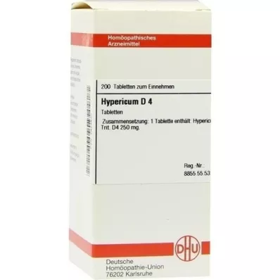 HYPERICUM d 4 comprimés, 200 pc
