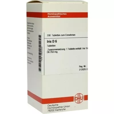 IRIS d 6 comprimés, 200 pc IRIS d 6 comprimés, 200 pc