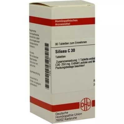 SILICEA C 30 comprimés, 80 pc SILICEA C 30 comprimés, 80 pc