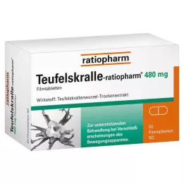 TEUFELSKRALLE-RATIOPHARM Comprimés pelliculés, 50 pcs