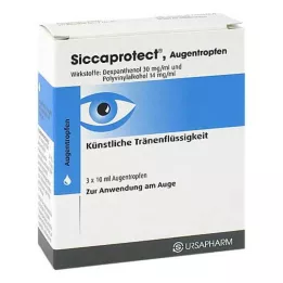SICCAPROTECT Collyre, 3X10 ml