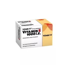 VITAGUTT Vitamine E 1000 capsules molles, 60 pcs