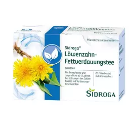SIDROGA Sachets filtres à thé au pissenlit, 20X1,5 g