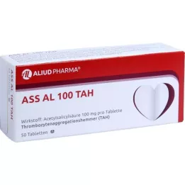 ASS AL 100 Tablettes TAH , 50 pc