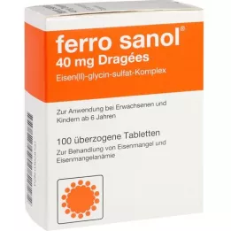 FERRO SANOL Excès de comprimés, 100 pc
