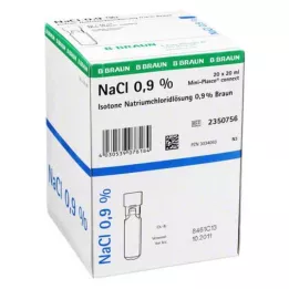 KOCHSALZLÖSUNG Miniplasco connect à 0,9 %, 20 x 20 ml