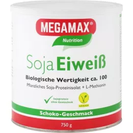 MEGAMAX Powner au chocolat de la protéine de soja, 750 g