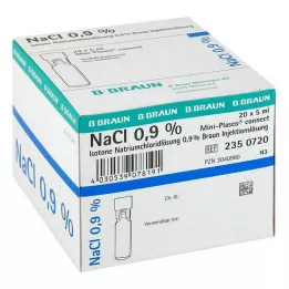 KOCHSALZLÖSUNG Miniplasco connect à 0,9 %, 20 x 5 ml