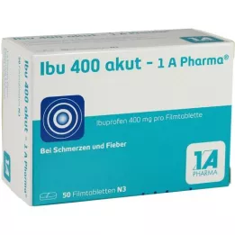 IBU 400 comprimés de film pharmaceutique AKUT-1A, 50 pc