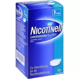 NICOTINELL Sucking comprimés 1 mg menthe, 96 pc