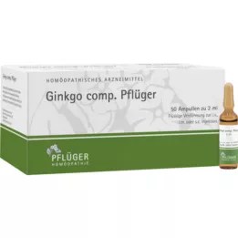 GINKGO COMP.pflüger ampoules, 50 pc
