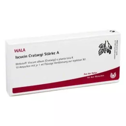 ISCUCIN Ampoules crataegi force A, 10X1 ml