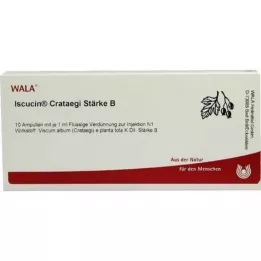 ISCUCIN Ampoules crataegi force B, 10X1 ml