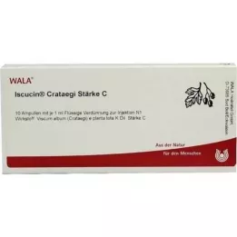 ISCUCIN Ampoules crataegi force C, 10X1 ml