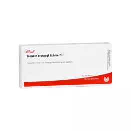 ISCUCIN Ampoules crataegi force G, 10 x 1 ml