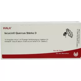 ISCUCIN Ampoules de quercus Force D, 10X1 ml