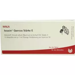 ISCUCIN ampoules de force E de quercus, 10X1 ml