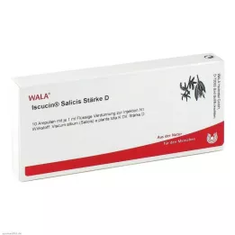 ISCUCIN Ampoules de Salicis Force D, 10X1 ml