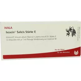 ISCUCIN Ampoules de force E de Salicis, 10X1 ml