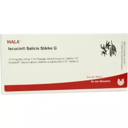 ISCUCIN Ampoules de Salicis Force G, 10X1 ml