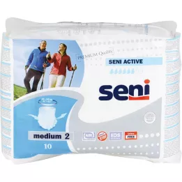 SENI Incontinence active glisse une fois m, 10 pc