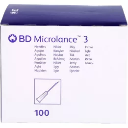 BD MICROLANCE Canule 25 G 1 0,5x25 mm, 100 pièces