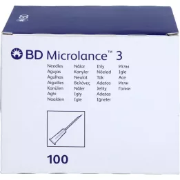 BD MICROLANCE Canule 18 G 1 1/2 40 mm Trans., 100 pc