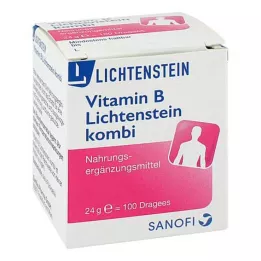 VITAMIN B LICHTENSTEIN Dragées combinées, 100 pièces