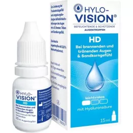HYLO-VISION HD gouttes pour les yeux, 15 ml