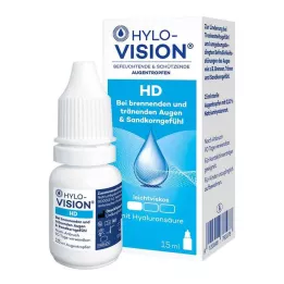 HYLO-VISION HD Collyre, 15 ml