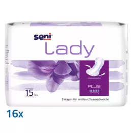 SENI INSERT INCONTINENCE DAME PLUS, 16x15 pc