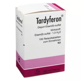 TARDYFERON Comprimés à libération prolongée, 100 pcs