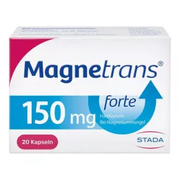 MAGNETRANS forte 150 mg gélules dures, 20 pcs