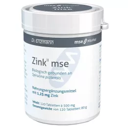 ZINK II MSE Comprimés de 1,25 mg, 120 pièces