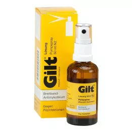 GILT Pompe à solution en spray, 50 ml