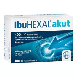 IBUHEXAL akut 400 comprimés pelliculés, 50 pcs