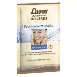 LUVOS Cosmétique naturel avec masque hydratant à largile cicatrisante, 2X7,5 ml