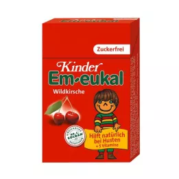EM-EUKAL Kinder Bonbons sans sucre Pocketbox, 40 g