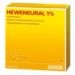 HEWENEURAL 1% dampoules, 100x2 ml