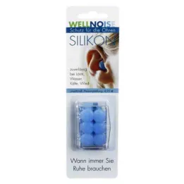 WELLNOISE Bouchons doreilles bleus, 3X2 pièces