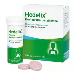 HEDELIX Comprimés effervescents contre la toux, 20 pcs